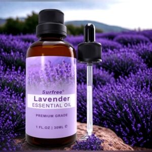 Surfree Premium Grade Lavender Essential Oil 1 fl oz/30 ml NWT